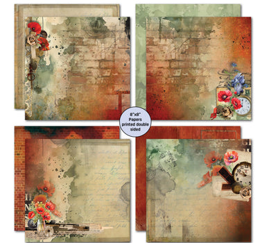 3Quarter Designs Never Forgotten 8x8 Paper Pack