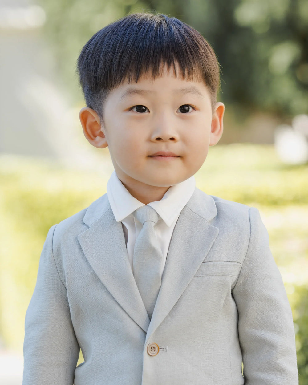 Skinny Tie | Heathered Mist | Noralee