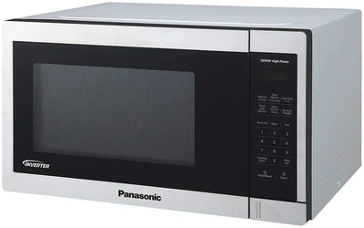 PANASONIC 1,3 pi³ Acier Inoxydable Genius Micro-ondes - Reconditionné avec garantie Home Essentials - NN-SC678S