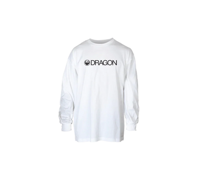 T-shirt à manches longues Dragon 'Trademark' - Blanc