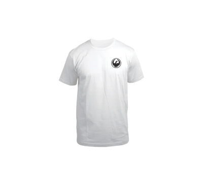Dragon 'Icon Chest Staple Line' Tee - White