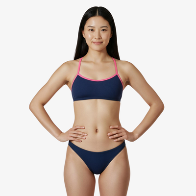 Haut de bikini dos nu Cobalt par Norca