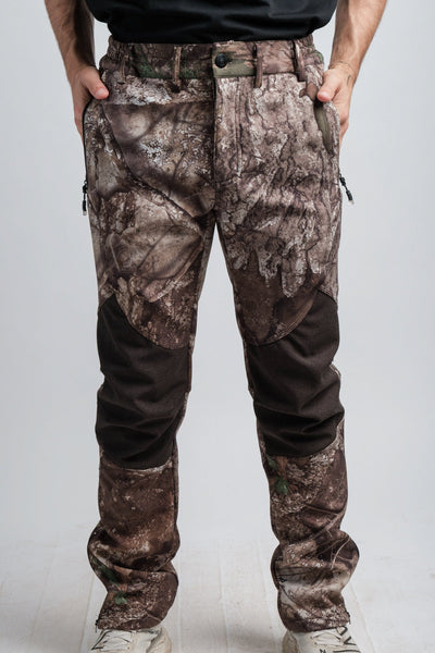 Pantalon aventure résistant à l'eau camouflage pour homme