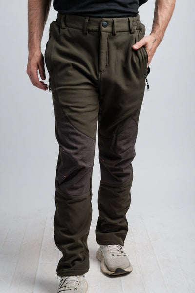 Pantalon Vert Résistant à l'Eau pour Homme