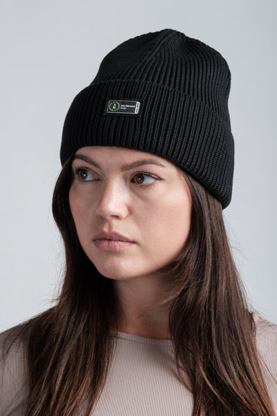 Bonnet en coton tricoté pour l'hiver