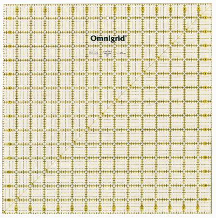 Règle carrée Omnigrid 15" x 15"