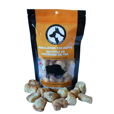 Bouffées de collation au yak de l'Himalaya 100g