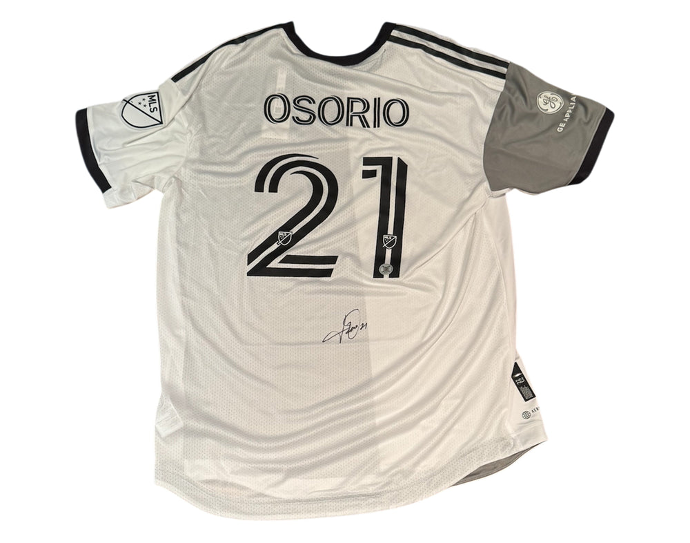 Maillot authentique Adidas Toronto FC 2022 dédicacé par Jonathan Osorio