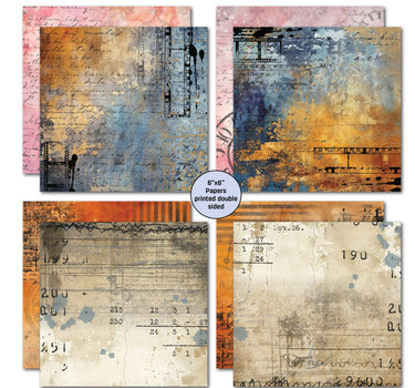 3Quarter Designs Oh Texture 6x6 Paper Pack