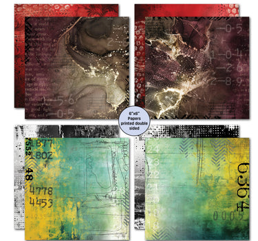 3Quarter Designs Oh Texture 6x6 Paper Pack