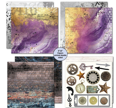 3Quarter Designs Oh Texture 6x6 Paper Pack