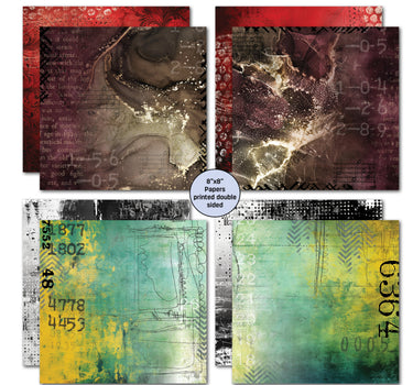 3Quarter Designs Oh Texture 8x8 Paper Pack
