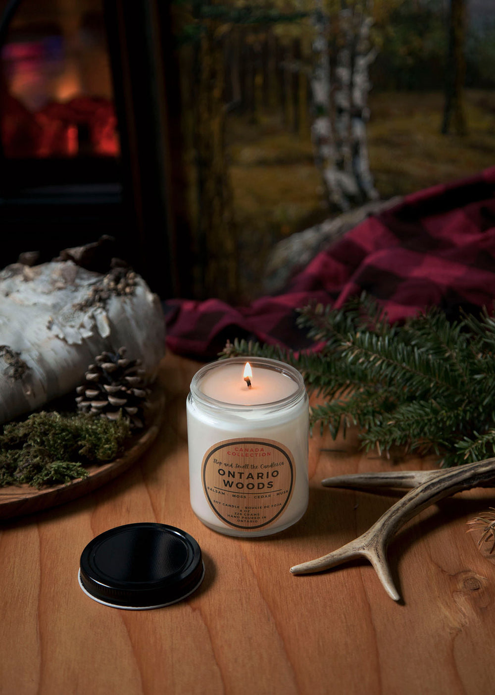 Ontario Woods Soy Candle - 8 oz