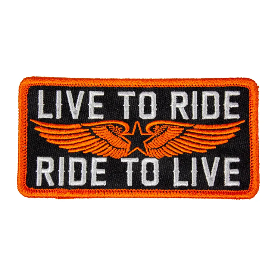 Écusson "BOL/Open Road Live To Ride"