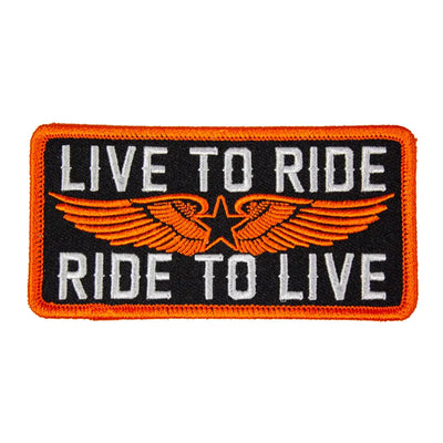 Écusson "BOL/Open Road Live To Ride"