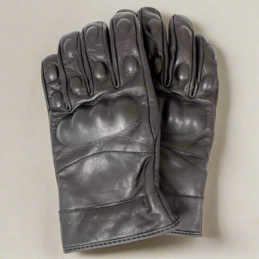 Gants de moto Open Road en cuir avec protections de phalanges en Kevlar pour hommes