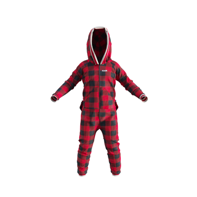 Combinaison Pook Unisexe Rouge pour Enfants