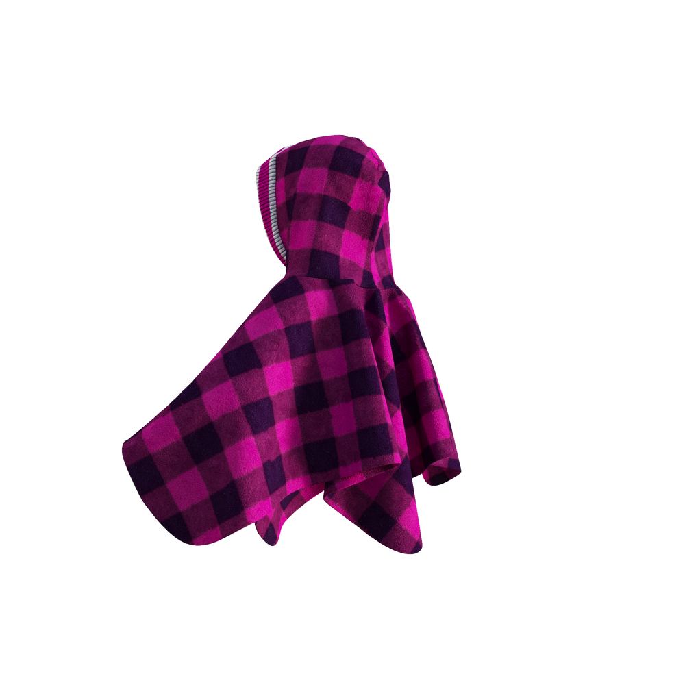 Poncho Pookie Pook pour enfants - Rose