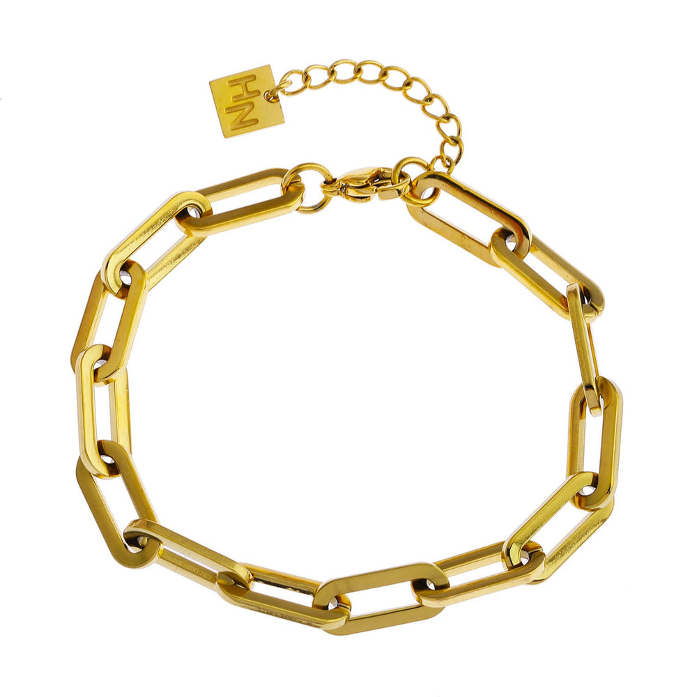 Bracelet JACQUI Contemporain Maillon Or