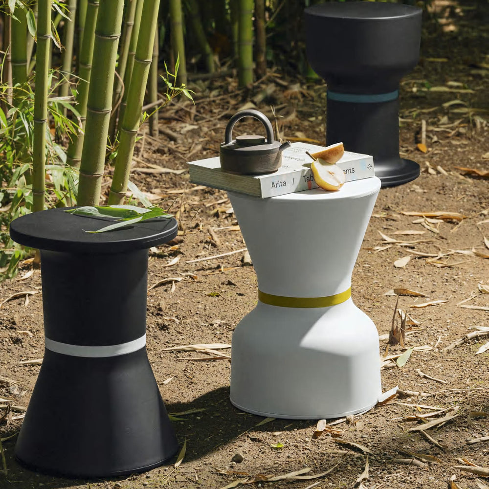 Pa.He.Ko Table d'appoint et tabouret<br> Utilisation intérieure et extérieure