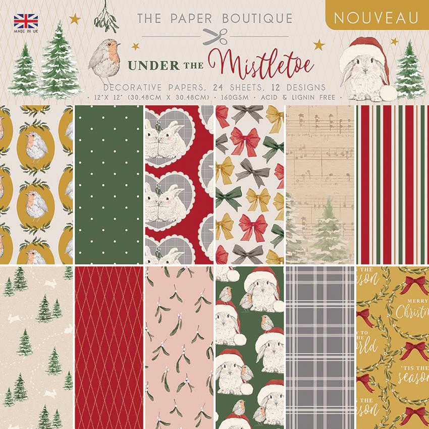 Bloc de papier The Paper Boutique Under the Mistletoe 30x30 cm