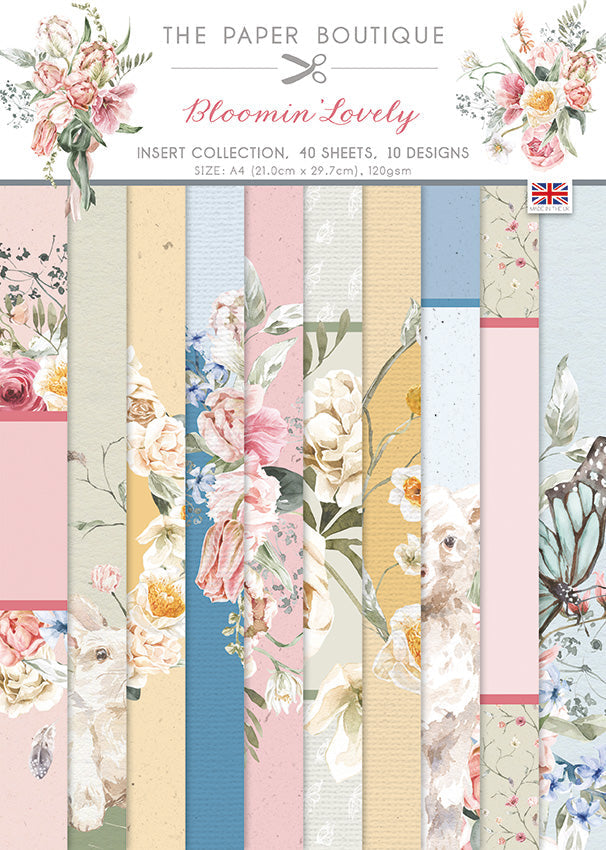 The Paper Boutique Collection d'Inserts Bloomin' Lovely