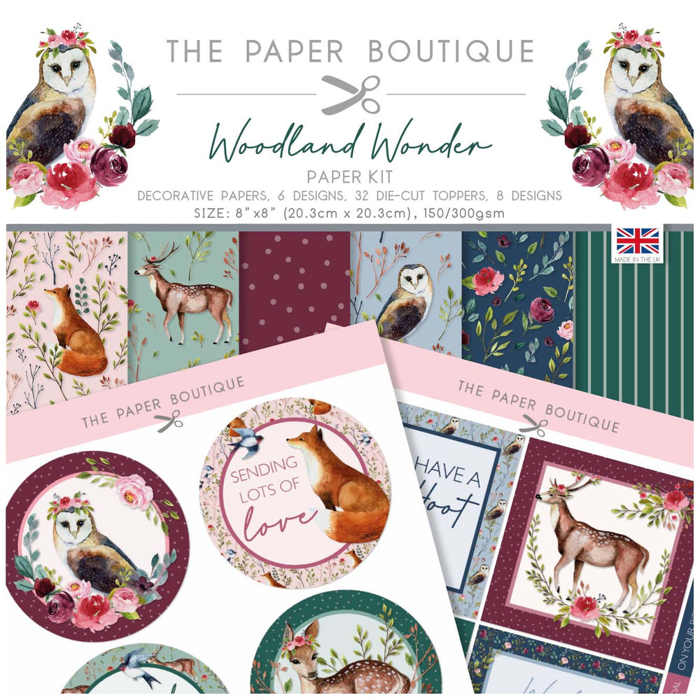 The Paper Boutique Woodland Wonder Paper Kit