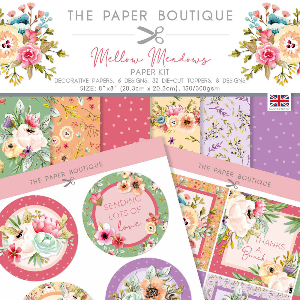 Kit de papier The Paper Boutique Mellow Meadows