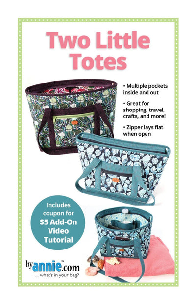 Deux Petits Sacs Fourre-Tout - Par Annie