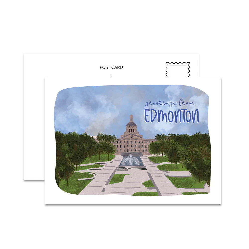 Cartes postales de l'Assemblée législative de l'Alberta à Edmonton