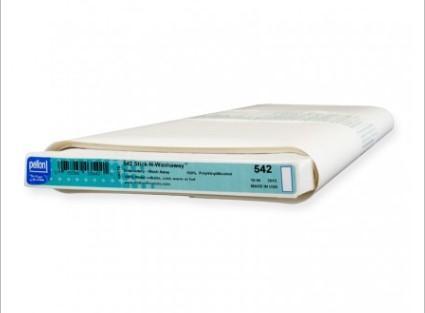 Pellon 542 Stick N Washaway Stabilizer — Cottage Quilting Ltd.