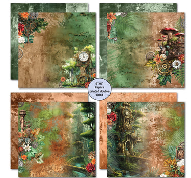 3Quarter Designs Punk'ed Forest 6x6 Paper Pack