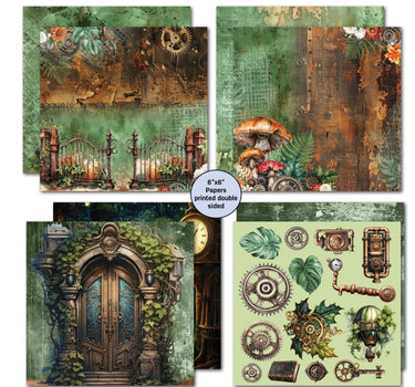3Quarter Designs Punk'ed Forest 6x6 Paper Pack