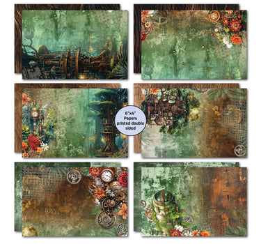 3Quarter Designs Punk'ed Forest 6x4 Card Pack