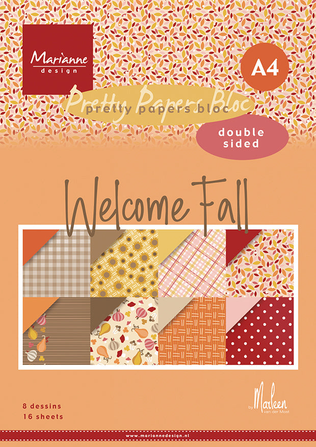 Marianne Design Bienvenue Automne par Marleen