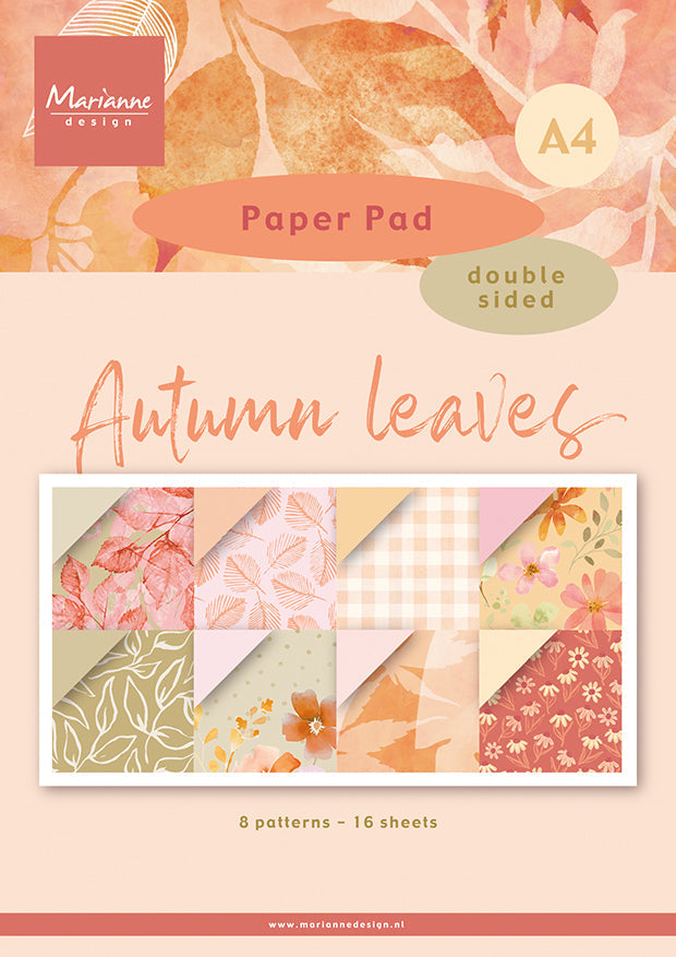 Marianne Design - Autumn leaves - A4 — Ecstasy Crafts