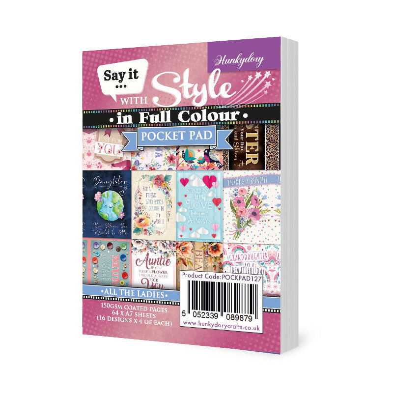 Say it with Style Blocs-notes de poche - Toutes les Femmes