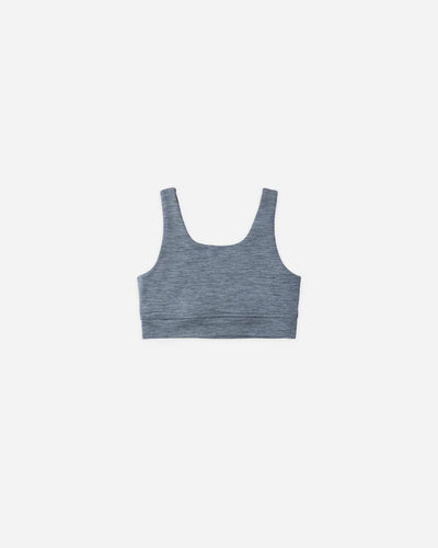 Basic Legging + Tank Set | Heathered Marine | Rylee & Cru