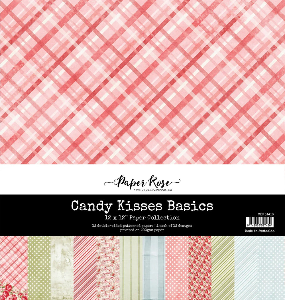 Collection de papier Candy Kisses Basics 12x12 31413