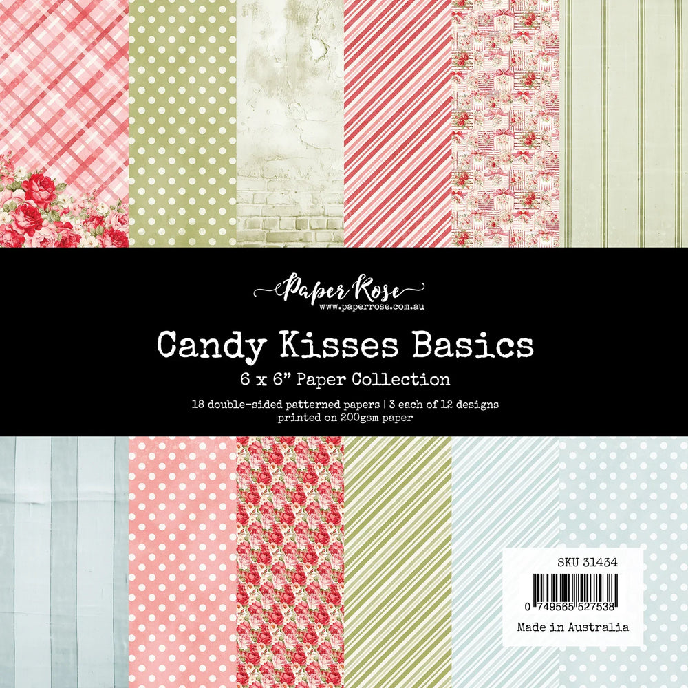 Candy Kisses Basics 6x6 Paper Collection 31434 — Ecstasy Crafts