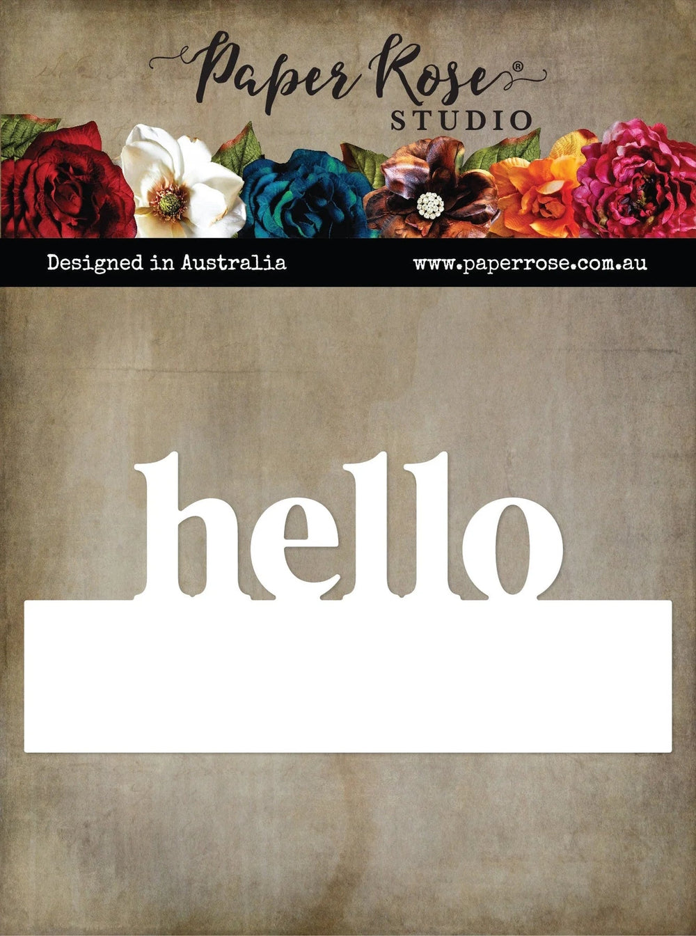 Hello Border Word Metal Die 31959 — Ecstasy Crafts