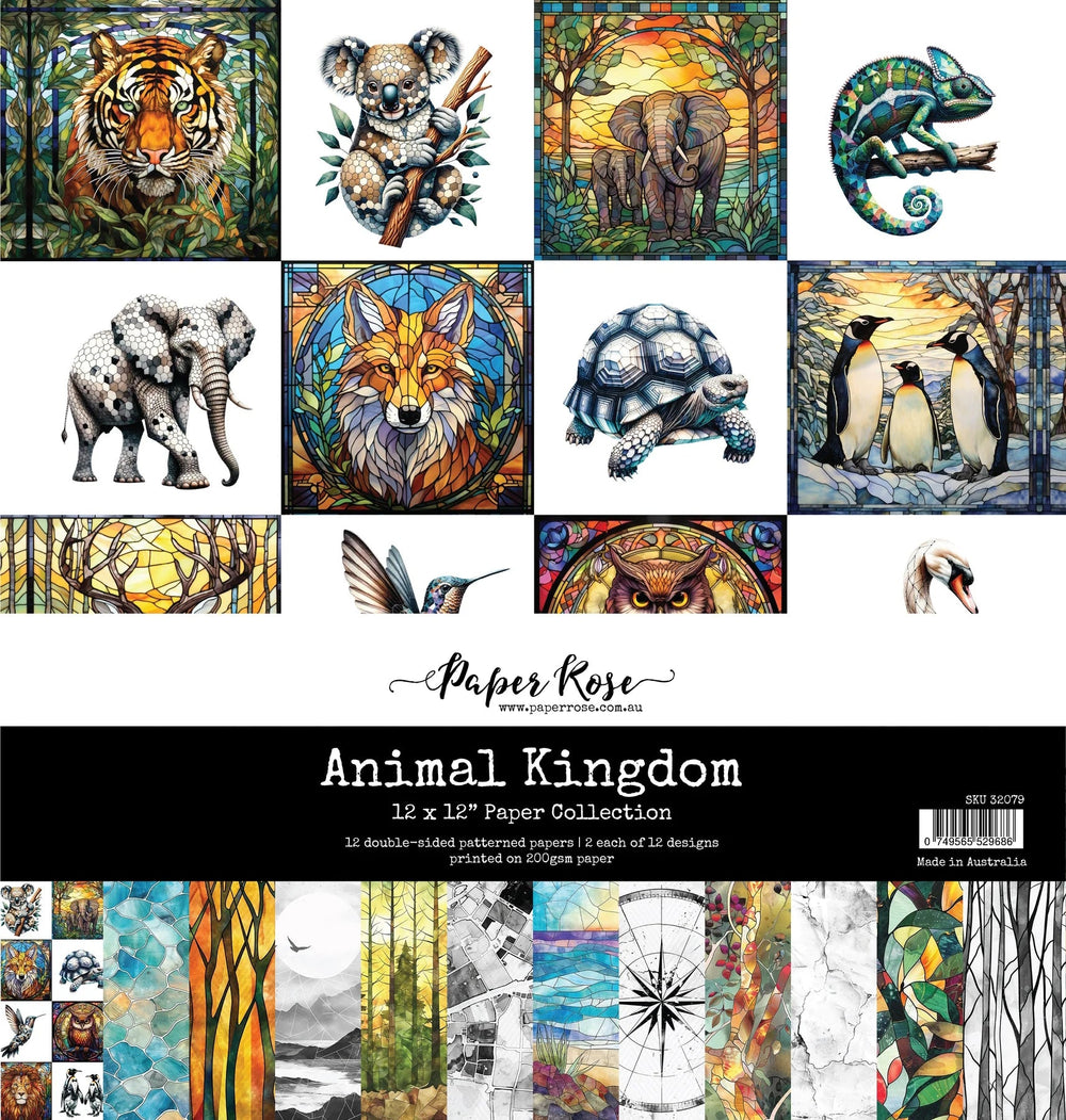Animal Kingdom 12x12 Paper Collection 32079