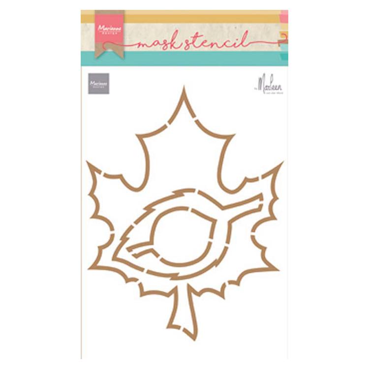 Marianne Design Pochoir créatif : Feuilles d'automne par Marleen
