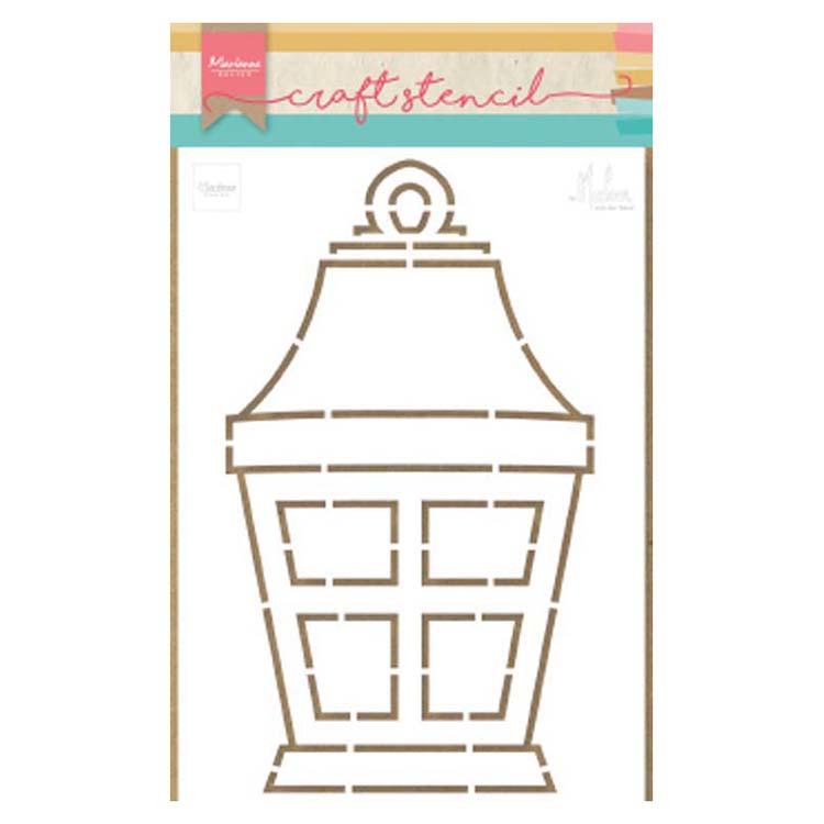 Marianne Design Pochoir Artisanat Lanterne Par Marleen