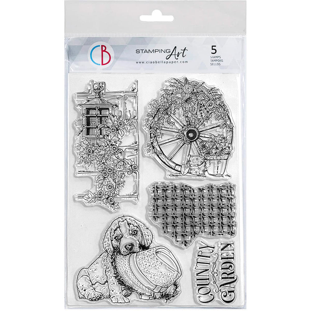 Ciao Bella Clear Stamp Set 15x20cm Vie à la Campagne