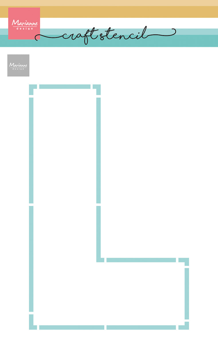 Gabari de bricolage Marianne Design - Lettre L