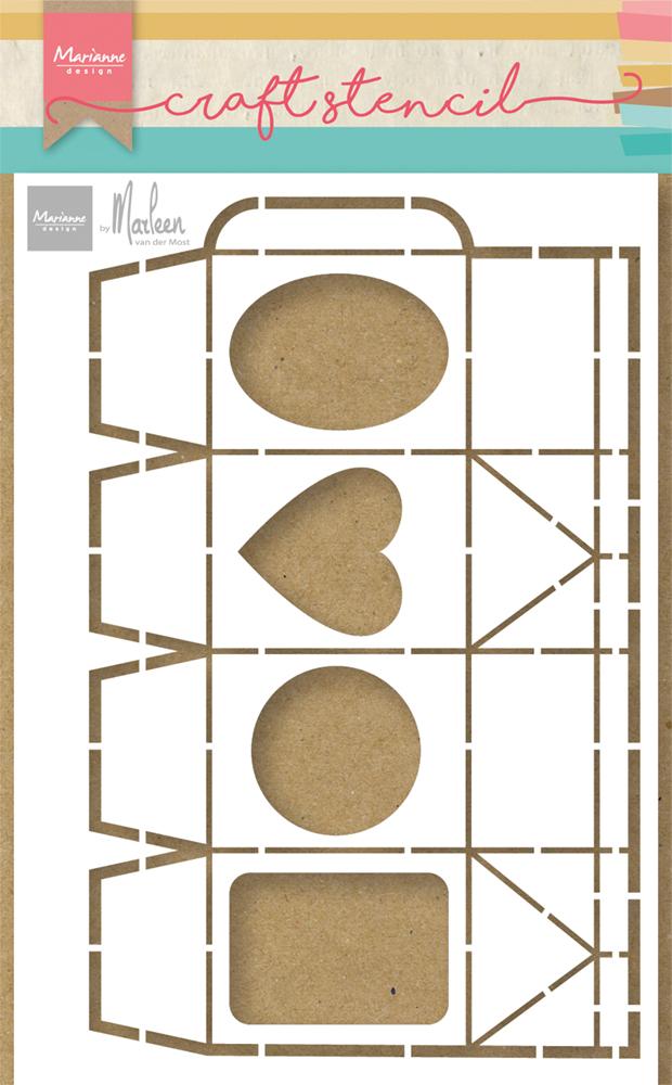 Pochoir Marianne Design - Milk Karton By Marleen