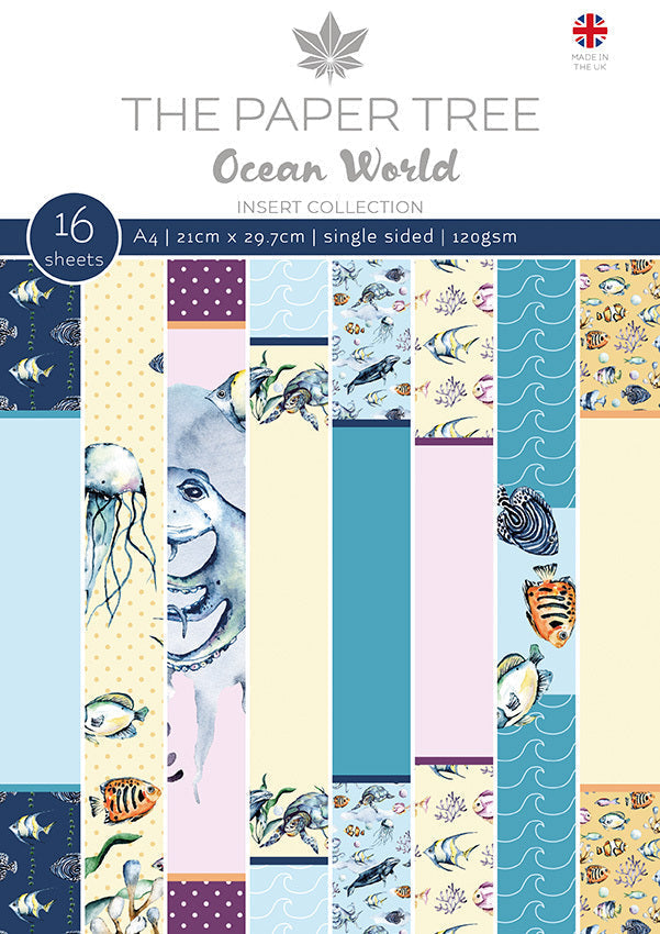 La Collection d'Inserts A4 Ocean World de The Paper Tree