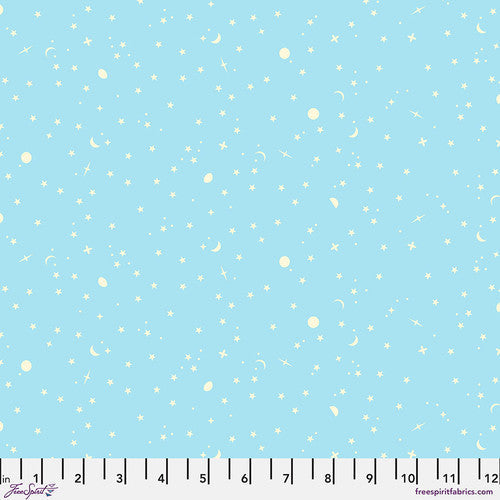Tula Pink - True Colors - Space Sprinkles - Waterfall - PWTP254.WATERFALL — Cottage Quilting Ltd.