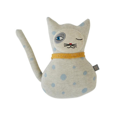 Darling - Baby Benny Cat - Off white / Pale blue